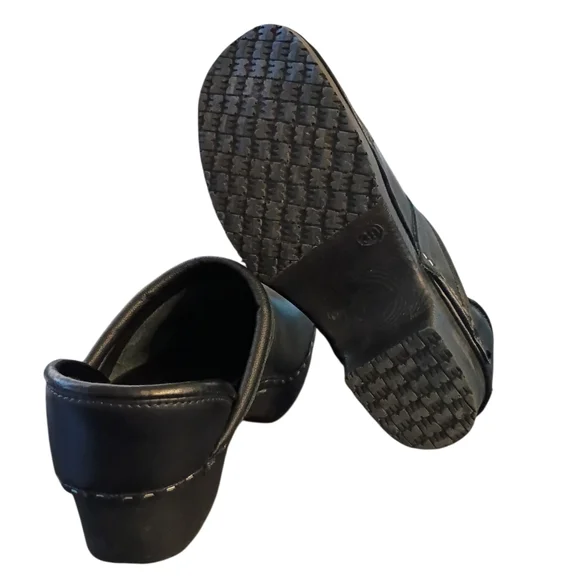 C & C Sweden Black Magic Full Back Clogs Nursing Comfort Slip Resistant 39 7.5-8 - Picture 6 of 6